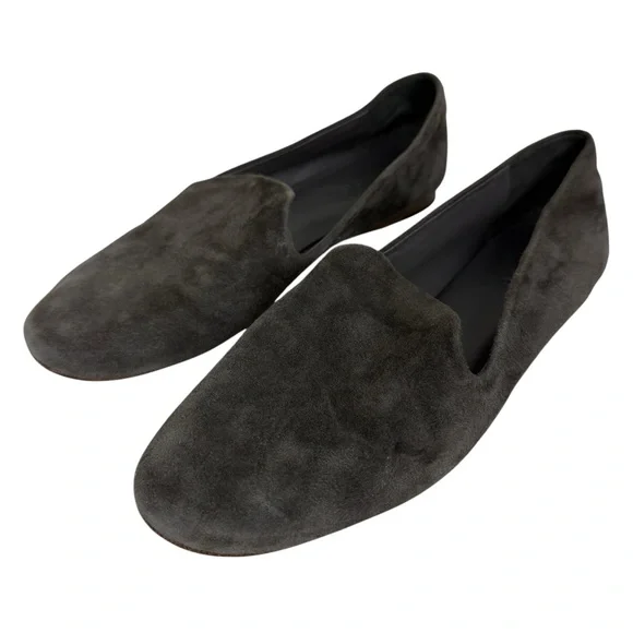 Suede Leather Vince Milo Loafers Vince Shoes Vince Milo Suede Grey Fall  Loafers Poshmark